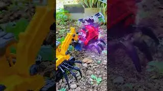 MONSTER EXCAVATOR SPIDER R/C.  #shorts #toys