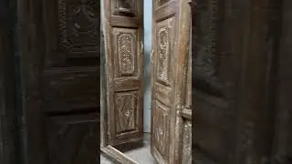 Antique doors , huge wall room divider, architectural #antiquedoors #rusticfarmhouse #luxuryhomes