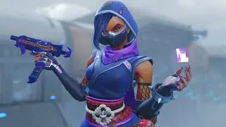 NEW Ninja Sombra Skin Showcase | Overwatch 2 