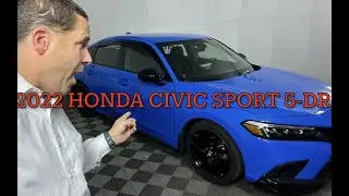 2022 Honda Civic Sport Hatchback with Dealer Installed Accessories!   #RickatDONAYRES