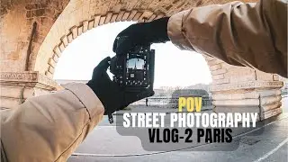 Paris Street Photography! Pont Bir Hakeim  Vlog 2(GoPro)