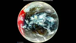 [Daily] 4월 10, 2022 GK2A Satellite RGB Day/Night Composite | Full Disk | 20220410
