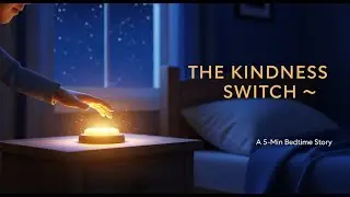 The Kindness Switch ✨ | A 5-Minute Bedtime Story About Honesty, Courage & Doing the Right Thing