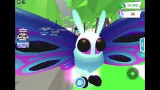 Here is The Galactic Moth Pet (Adopt Me Roblox)