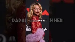 Сабрина Карпентер справляется с надоедливыми папарацци