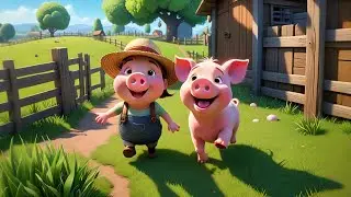 Seven Baby Pigs Know What&rsquo;s Hot and Cold | Song for Kids | Fun Learning Rhyme with Cute Piglets