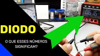 O que os n&uacute;meros do Mult&iacute;metro digital revelam sobre o diodo em teste ??