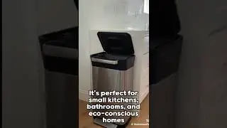Space-Saving Trash Can with Foot Compression | Korean Living TipsㅣCompressionTrash Bin | KNest Pick