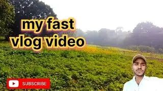 My fast vlog 🥰 || my First video on YouTube | 2026 || aap log suport kijiye
