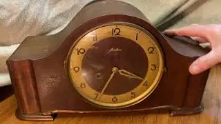 Vintage 1950ish Mauthe Art Deco Mantel Clock ​⁠​⁠@VintageClockParts