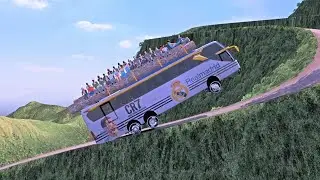 The Road to Madness: Brutal Cliffs & Hairpin Turns in ETS2! #eurotrucksimulator2