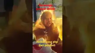 Penjual Online Lagi Marah...Awas hati hati.....#shorts