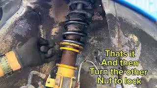 Coil Over Preload Settings #highlights #automobile #subaruimpreza #mechanic #diy 