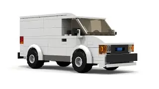 LEGO Ford Cargo Van Building instructions