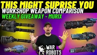 war robots weapon comparison and giveaway