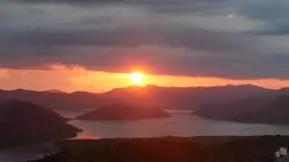 Sunset at Mount Tapyas, Coron, Palawan, Philippines