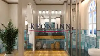 Keonjinn Farmhouse Pivot Black Framed Mirror for Bathroom Tilting Rounded Rectangle Mirror