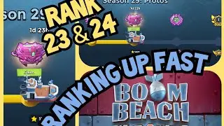 RANK 23 & 24 ACHIEVED!!! BOOM BEACH WARSHIPS GamEPlaY (Live)