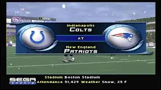 NFL 2K2 (PS2) Colts vs Patriots