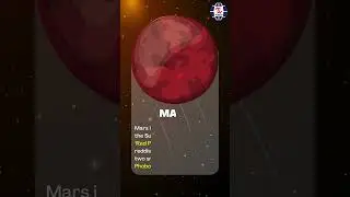 Learn Planets - Mars - 8 planets in our Solar System