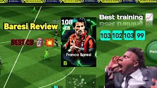 Epic Franco Baresi review in malayalam, best training progression in efootball 2026 ☠️🔥