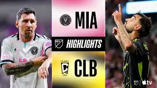 Inter Miami CF vs. Columbus Crew | Full Match Highlights | Messi RETURNS FOLLOWING WORLD CUP!
