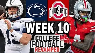 Penn State at Ohio State - Week 10 Simulation (2025 Rosters for NCAA 14)