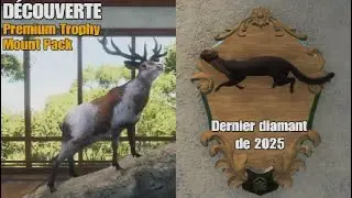 Découverte Premium Trophy Mount Pack et derniers trophées de 2025 ! - The Hunter call of the wild