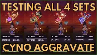 TESTING ALL SETS ON CYNO | GENSHIN IMPACT