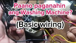 BASIC WIRING NG WASHING MACHINE #repair #technician #technology