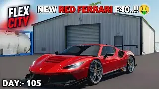 NEW RED FERRARI F40 CAR PURCHASE IN FLEX CITYY....!!🚗🚀