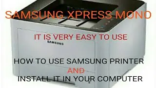 How to use your samsung easy printer in very easy way