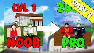 BLOX FRUITS LUFFY AND ZORO NOOB TO PRO PART 2. (second sea) #roblox #bloxfruits #update #onepiece