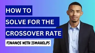 How to calculate the crossover rate using incremental cash flows (IRR)