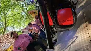Ryan Pearsons Midnight Express Matterhorn onride pov @ Nottingham Riverside Festival 06/08/2022