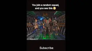 When you join a random squad ,  you see this 🥵 #shorts #codm #codmobile