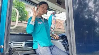 LINE PERDANA 😍 DENGAN LAYANAN PRAMUGARI BUS CANTIK  GARUDA MAS DOUBLE DECKER || PORIS - MALANG
