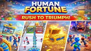 Human Fortune Gameplay 🎯 Spin, Aim & Conquer the Arena!