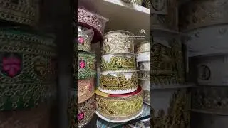 #sareeborder #chinalace #cottonlace #designerlace #designerpatch #sareedesign #lacecollection