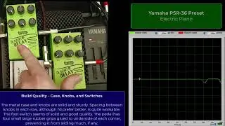 M-Vave Classic Delay and Yamaha PSR 36: Effects and Keyboards