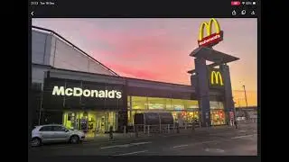 This is what it looked like if Macdonalds replaced marks and Spencer store at Manchester fort 