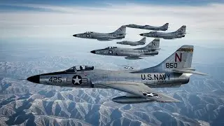 Когда F9F «Пантеры» схлестнулись с советскими МиГ-15