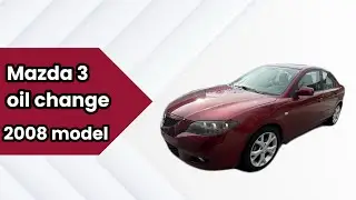 Быстро и просто! Замена масла в Mazda 3 2008 года!