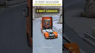 5 best garages with more route jobs best city's in Truckers of Europe 3