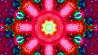 👁️ Trippy Visuals for Focus | Symmetrical Kaleidoscope Patterns ❊60fps 👁️
