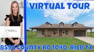 Virtual Tour | 8596 County Road 1040, Rice, TX 75155 | Home for Sale