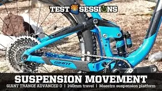 Giant Trance Advanced 0 Suspension Movement