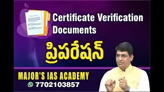 Certificate verification documents ప్రిపరేషన్ - #cdpo  #eo  #trending #news  #latestnews #major