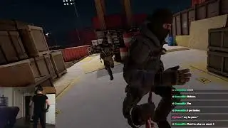 Pavlov VR - One in the Chamber gameplay (Container Yard map)
