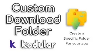How to create Download Folder for your App | Kodular